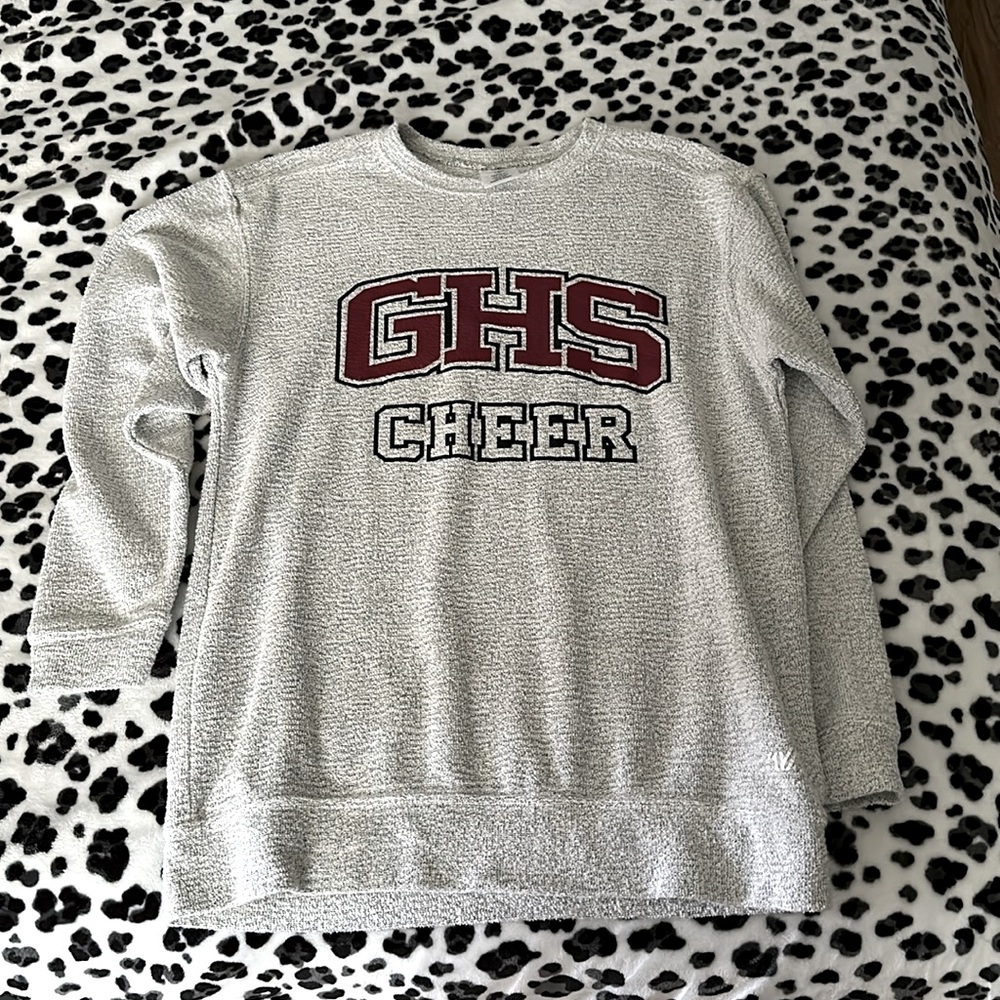 varsity GHS cheer sweatshirt